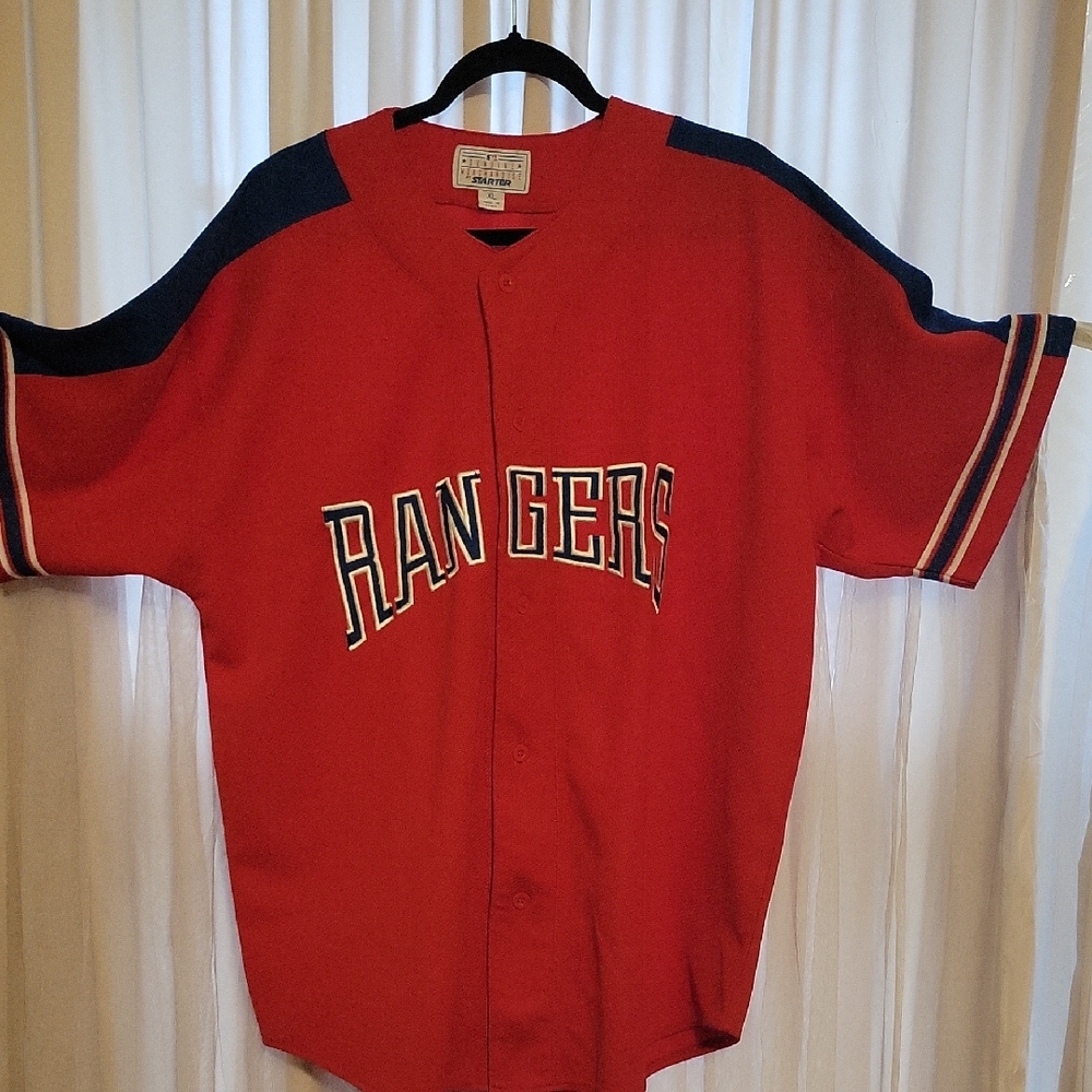 Starter Red Baseball Jersey